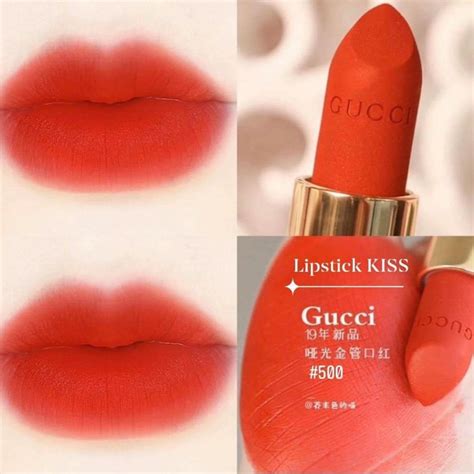 gucci matte 500|gucci 500 odalie red.